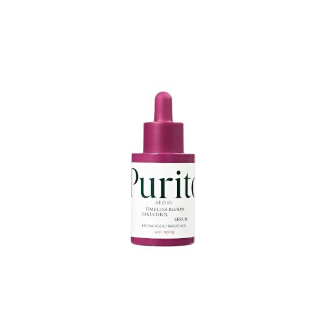 Purito Seoul Timeless Bloom Bakuchiol Serum – Siero Viso Rigenerante e Pro-Age