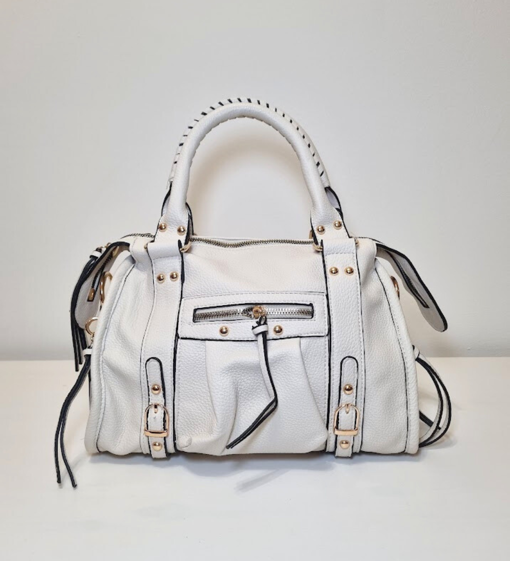 Bauletto in ecopelle Rock-Chic