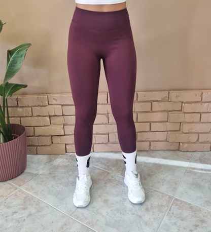 Leggings Sportivi a Vita Alta Effetto Push-Up