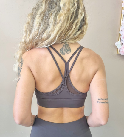 Top Sportivo Performance con Coppe Preformate e Mesh Back