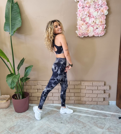 Completo Fitness Seamless Tie-Dye (Top + Leggings)