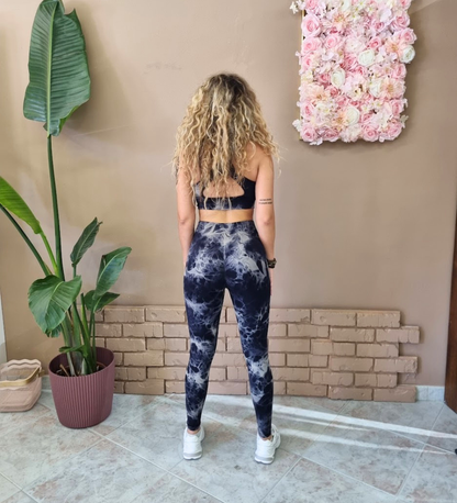 Completo Fitness Seamless Tie-Dye (Top + Leggings)