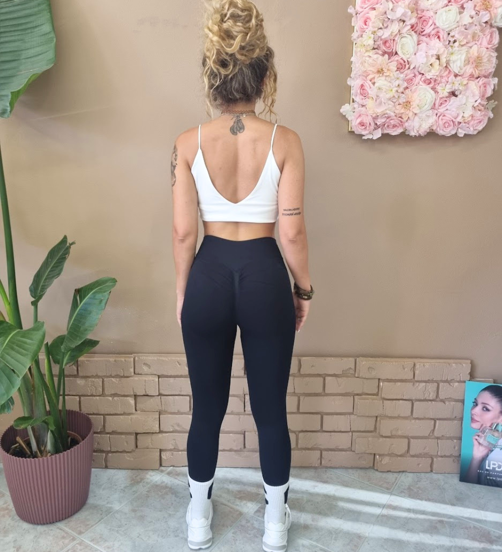 Leggings Sportivi a Vita Alta Effetto Push-Up