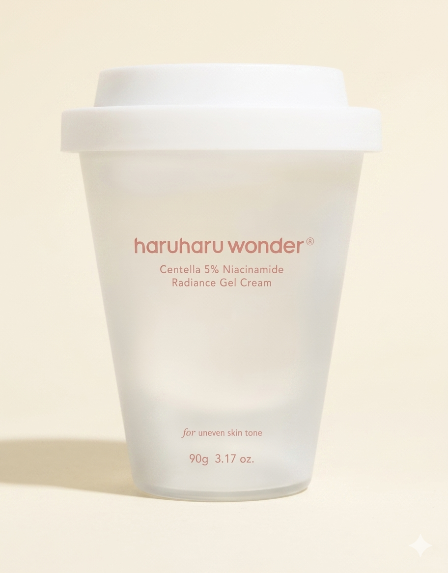 Haruharu Wonder – Centella 5% Niacinamide Radiance Gel Cream (90g)