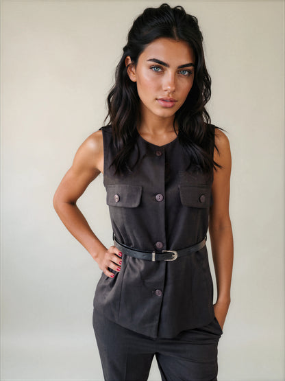 Completo Gilet e Pantalone Urban Chic