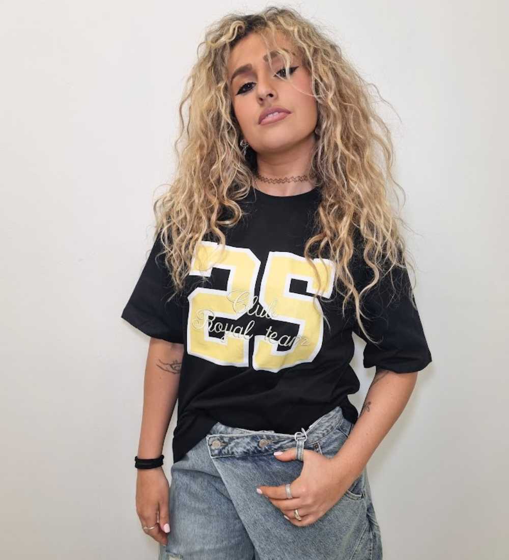 T-Shirt Oversize "Royal Team 25" – Urban Style