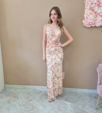 Abito Romantic Muse Long Dress con Corpetto