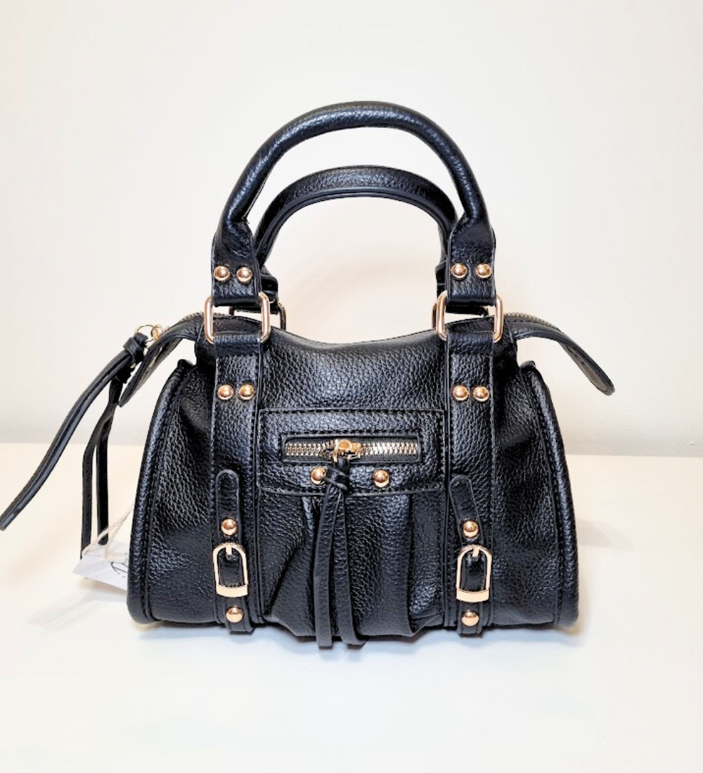 Bauletto in ecopelle Rock-Chic