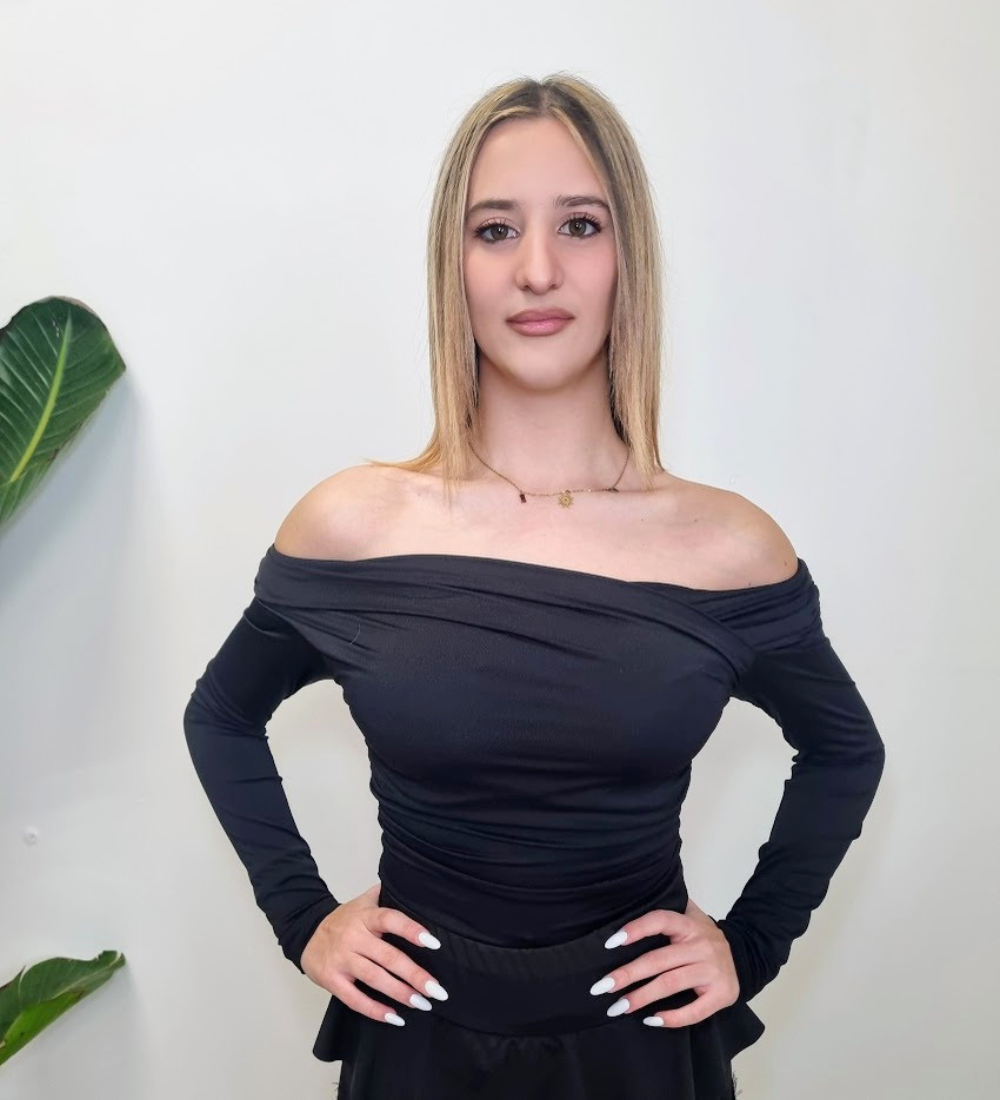 Maglia "Iris" – Sottogiacca Incrociato con Scollo Bardot