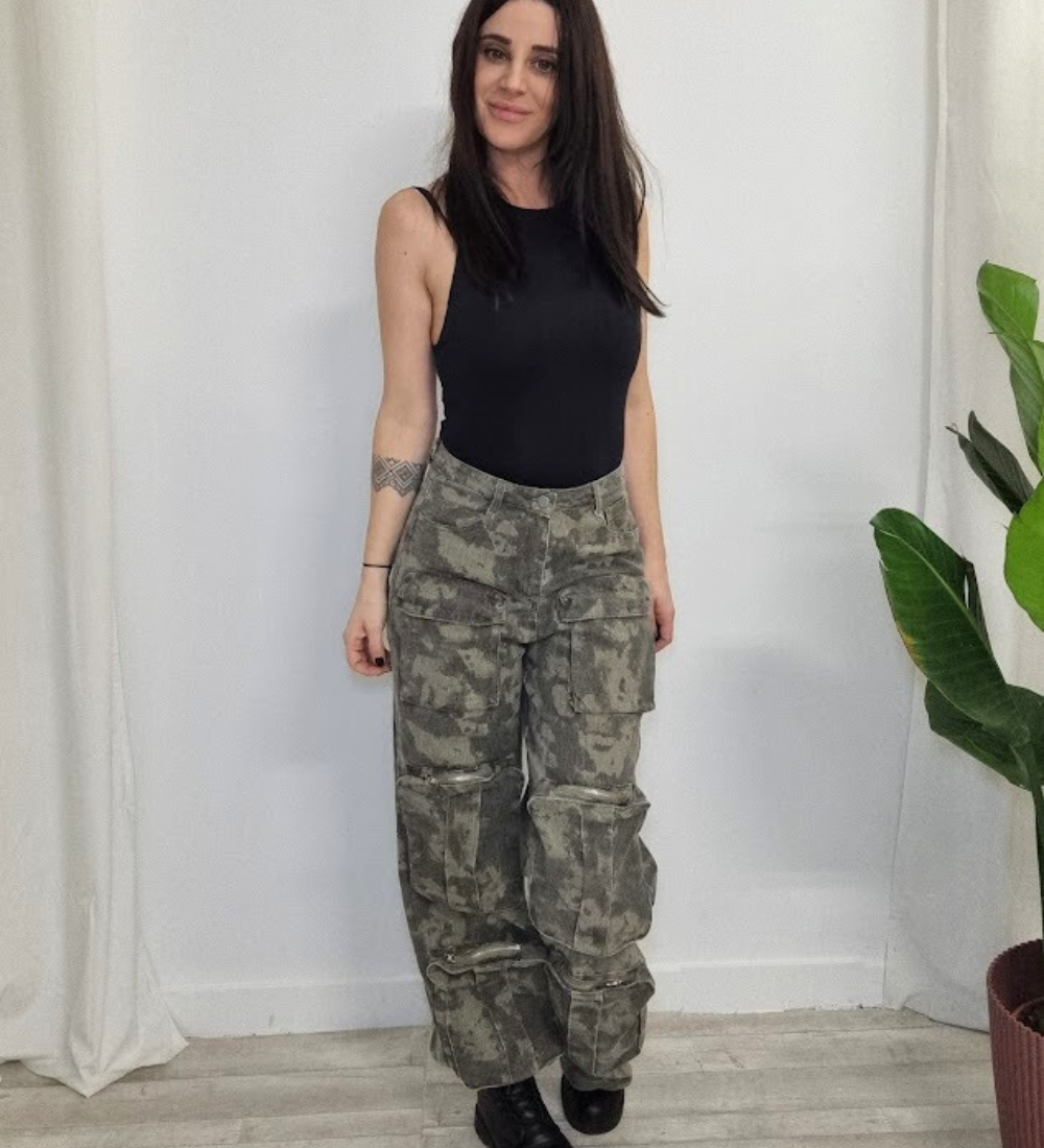 JEANS CARGO MILITARY