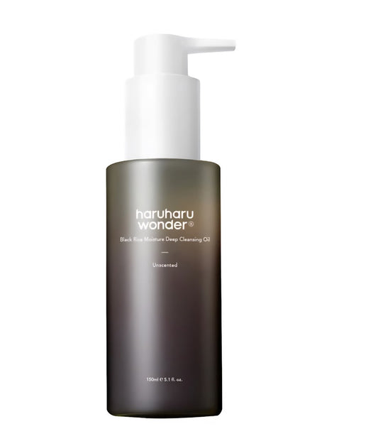 Haruharu Wonder – Black Rice Moisture Deep Cleansing Oil [Unscented] (150ml)