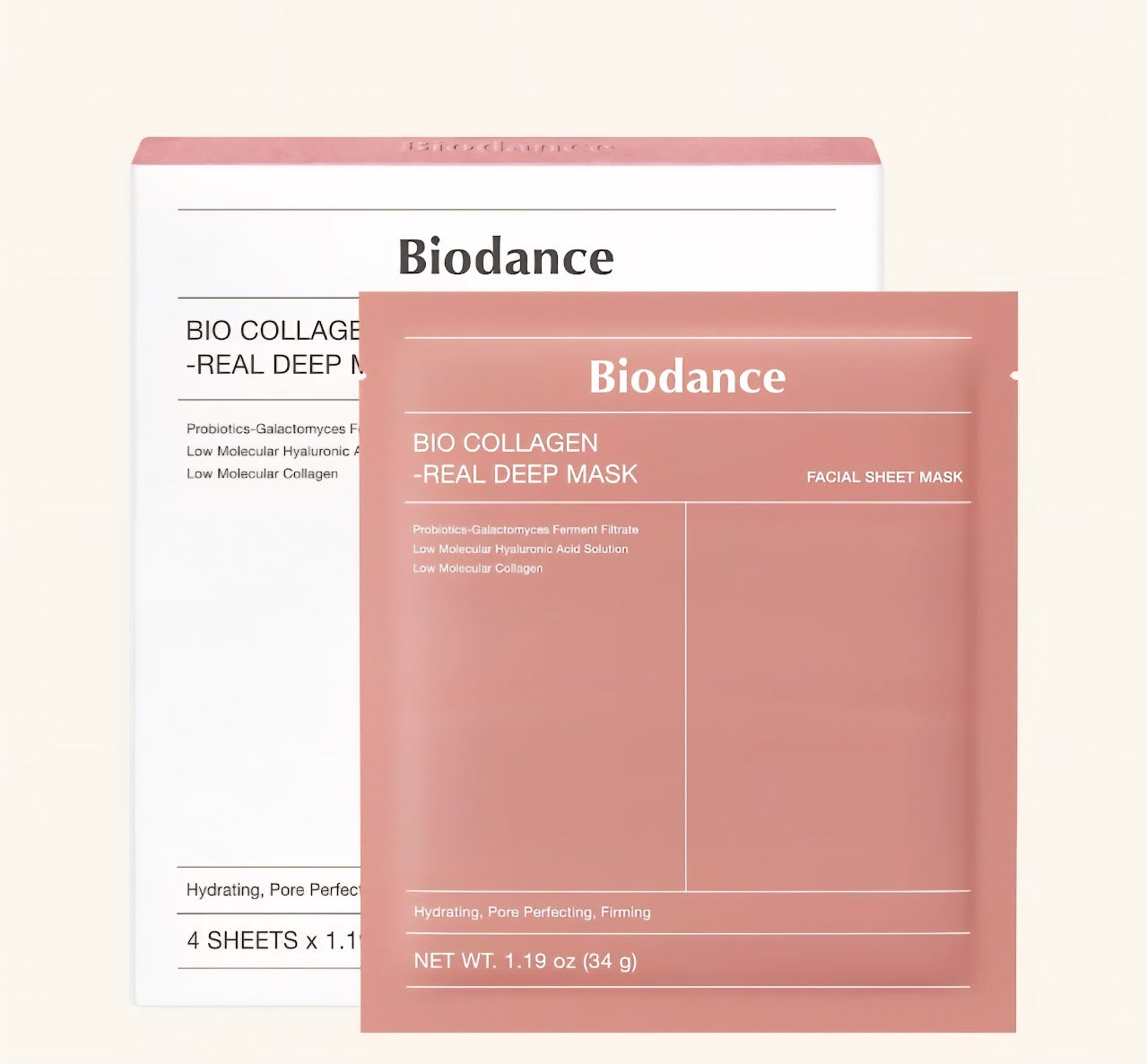Biodance - Bio Collagen Real Deep Mask 4 pz