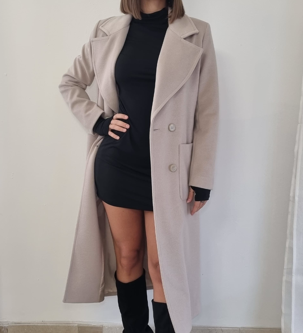 Cappotto Lungo Bianco